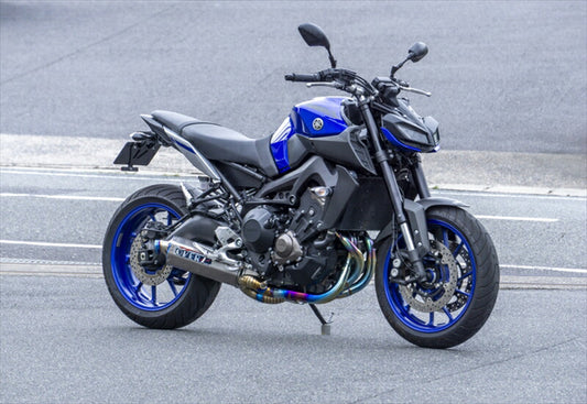 マフラー  オーヴァーレーシング OVER TT-Formula フルチタン 3-2-1 MT-09 17- 25-451-03 4539770120589 取寄品