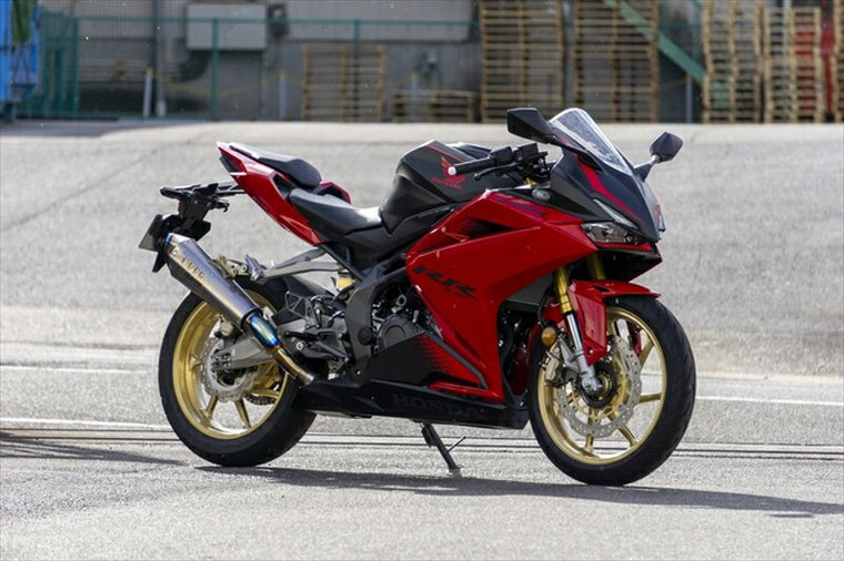 マフラー  オーヴァーレーシング OVER TT-Formula RS＋PRO フルチタン CBR250RR 20- 17-021-12 4539770120848 取寄品