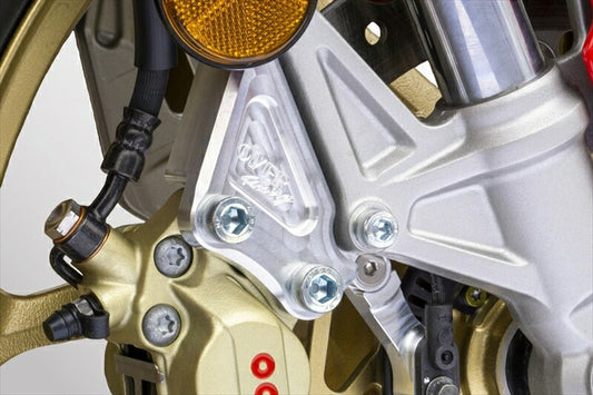オーヴァーレーシング OVER Fキャリパーサポート SIL ブレンボ4P CBR250RR 83-021-11 4539770121029 取寄品