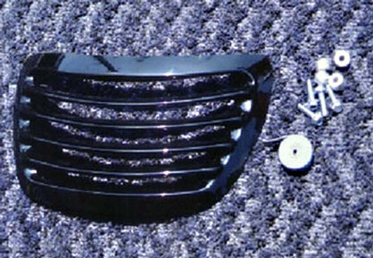 PLEASURE プレジャー ヘッドライトルーバー FRP CWRED ZZR1100D 93- カタログ品番：P010-3147 メーカー品番：PK128 ﾄｸﾁｭｳ