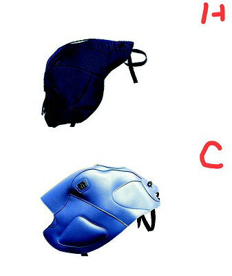 バグスター BAGSTER タンクカバー ブルー R1150RS 02-05 カタログ品番：1451C メーカー品番：1451C