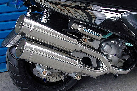 ウイルズウィン WirusWin サイドバイサイドマフラー バズーカー MAJESTY250(5GM SJ) カタログ品番：P012-1632 メーカー品番：112-15-02