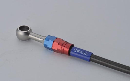 Swage-PRO Fホース／トライピース R＆B BLKコート ZRX1200R／S／1100