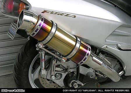ウイルズウィン WirusWin ビーストマフラー タイプS 焼色 FORZA(MF06) カタログ品番：P013-1350 メーカー品番：212-11-10