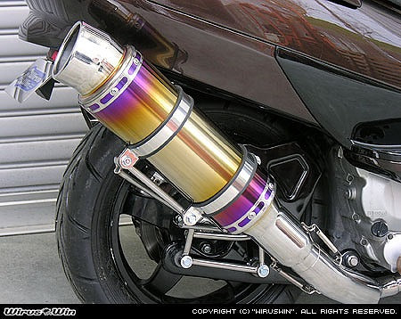 ウイルズウィン WirusWin ビーストマフラー タイプS 焼色 SKYWAVE250(CJ43) カタログ品番：P014-1571 メーカー品番：322-10-10