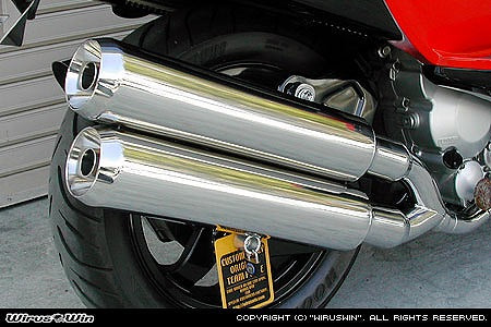 ウイルズウィン WirusWin スタイリッシュツインマフラー ジェット SKYWAVE250(CJ43) カタログ品番：P014-3294 メーカー品番：322-14-04