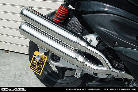 ウイルズウィン WirusWin スタイリッシュツインマフラー ジェット シグナスX カタログ品番：P014-3578 メーカー品番：162-14-04
