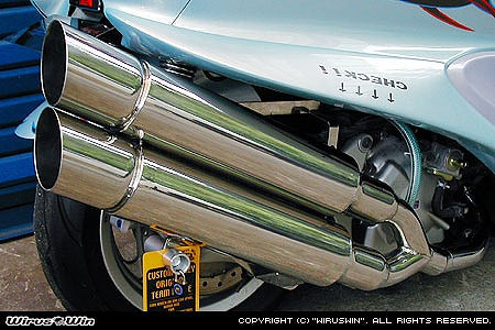 ウイルズウィン WirusWin スタイリッシュツインマフラー ポッパー MAJESTY250(5GM SJ) カタログ品番：P014-6701 メーカー品番：112-14-03
