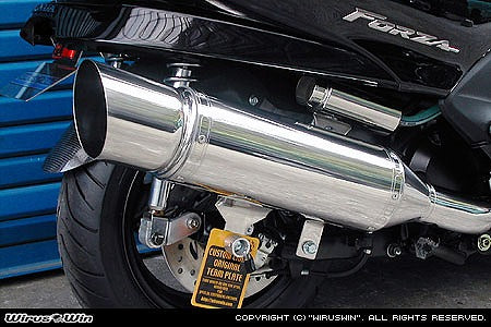 ウイルズウィン WirusWin エクシードマフラー FORZA(MF08) カタログ品番：P014-8327 メーカー品番：222-09-01