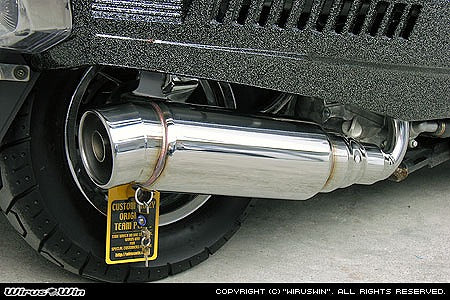 ウイルズウィン WirusWin ステップマフラー FUSION カタログ品番：P015-1366 メーカー品番：232-08-01
