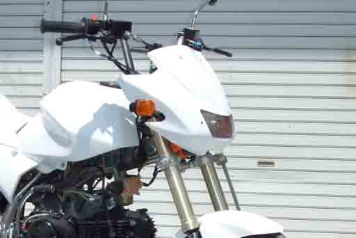 NOJIMA ノジマエンジニアリング ライトカバーST Z110キット WHTゲル KSR110 カタログ品番：NCW621HC-WT メーカー品番：NCW621HC-WT