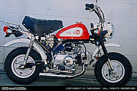 ウイルズウィン WirusWin シャープダウンマフラー MONKEY カタログ品番：P016-8864 メーカー品番：822-52-01