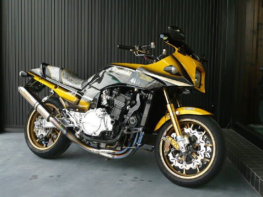 テックサーフ テックサーフ テマゲチタンフルEX ポリッシュチタン UP GPZ750 900R カタログ品番：P017-5582 メーカー品番：T20-K006-0408