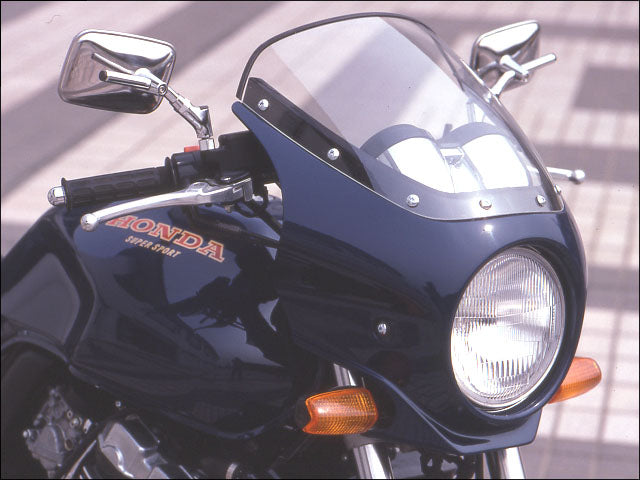 CHIC DESIGN シックデザイン マスカロード クラシカルホワイト スモーク CB400SF カタログ品番：MQ02-CW/2 メーカー品番：MQ02-CW/2