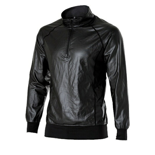 バイク用品 ウェア ジャケット<br>山城 ヤマシロ YAMASHIRO YKM203ボウフウウエアZIP BK L YKM-203<br>4547544048762<br>取寄品 セール