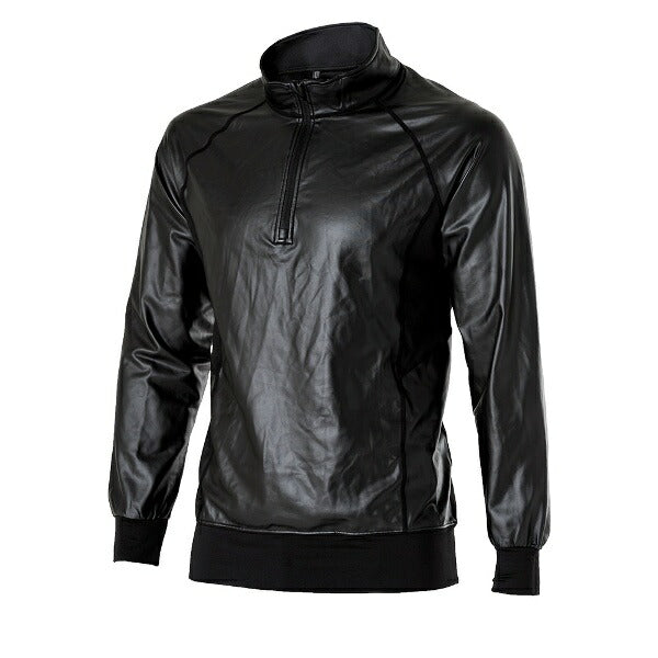 バイク用品 ウェア ジャケット<br>山城 ヤマシロ YAMASHIRO YKM203ボウフウウエアZIP BK LW YKM-203<br>4547544048779<br>取寄品 セール