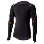 山城 ヤマシロ YAMASHIRO BR オンネツプリントインナー クル-ネック BK ＃XL カタログ品番：P092-2062 メーカー品番：4547544053278