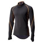 山城 ヤマシロ YAMASHIRO BR オンネツプリントインナー ハイネック BK ＃S カタログ品番：P092-2069 メーカー品番：4547544053346