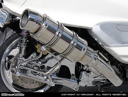 ウイルズウィン WirusWin ビーストショートマフラー タイプS POL SKYWAVE250(CJ44 45 46) カタログ品番：P018-9330 メーカー品番：313-17-11