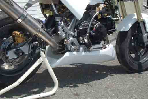 NOJIMA ノジマエンジニアリング アンダーカウル Z110キット BLKゲル KSR110 カタログ品番：NCW621UC-BK メーカー品番：NCW621UC-BK