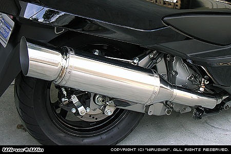 ウイルズウィン WirusWin エクシードマフラー SKYWAVE250(CJ44 45 46) カタログ品番：P019-1243 メーカー品番：312-09-01
