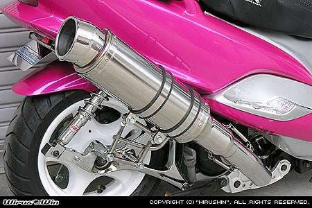 ウイルズウィン WirusWin ビーストマフラー タイプS POL MAJESTY125 カタログ品番：P020-2786 メーカー品番：142-11-11