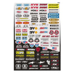 ファクトリーエフェックス ファクトリーFX ステッカーキット DVSマイクロロゴキット カタログ品番：P026-1683 メーカー品番：FX10-68014