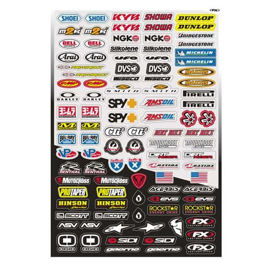 ファクトリーエフェックス ファクトリーFX ステッカーキット DVSマイクロロゴキット カタログ品番：P026-1683 メーカー品番：FX10-68014