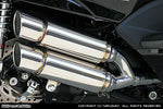 ウイルズウィン WirusWin アトミックツインマフラー ポッパー FORZA(MF08) カタログ品番：P026-3438 メーカー品番：222-13-03