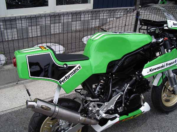 PLEASURE プレジャー KR110タンク＆シートカウル FRPクロゲル KSR110 カタログ品番：P026-6834 メーカー品番：PK30702