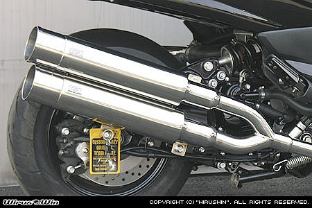 ウイルズウィン WirusWin スタイリッシュツインマフラー バズーカー MAJESTY250(4D9) カタログ品番：P026-8112 メーカー品番：172-14-02