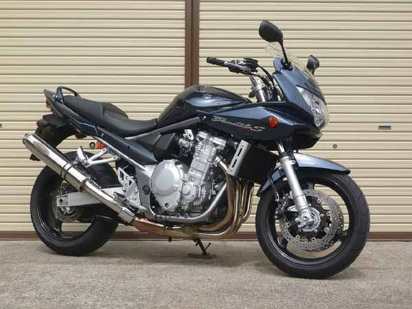 テックサーフ テックサーフ ZEEX S O ポリッシュチタン φ110 Bandit1250 S 07-08 カタログ品番：P028-0377 メーカー品番：T23-S024-0417