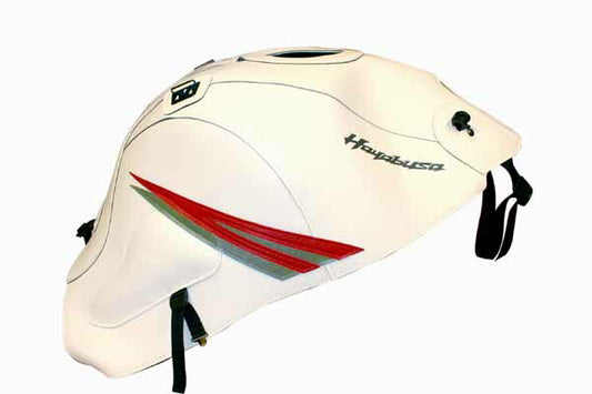 バグスター BAGSTER タンクカバー ホワイト レッド シルバー GSX1300R 08-13 カタログ品番：1567A メーカー品番：1567A
