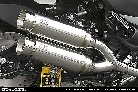 ウイルズウィン WirusWin アトミックツインマフラー バズーカ- MAJESTY250(4D9) カタログ品番：P028-2060 メーカー品番：172-13-02