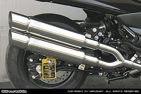 ウイルズウィン WirusWin スタイリッシュツインマフラー ポッパー MAJESTY250(4D9) カタログ品番：P028-2063 メーカー品番：172-14-03