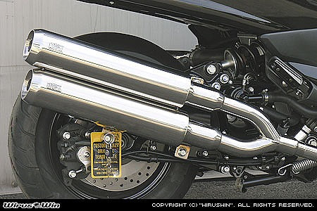 ウイルズウィン WirusWin スタイリッシュツインマフラー ジェット MAJESTY250(4D9) カタログ品番：P028-2064 メーカー品番：172-14-04