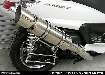 ウイルズウィン WirusWin ビーストマフラー タイプE POL GRANDMAJESTY250 カタログ品番：P028-1999 メーカー品番：122-10-11