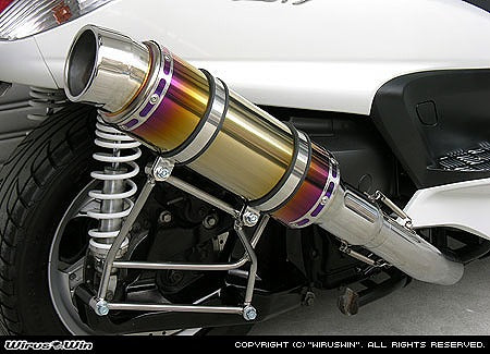 ウイルズウィン WirusWin ビーストマフラー タイプS 焼色 GRANDMAJESTY250 カタログ品番：P028-2000 メーカー品番：122-11-10