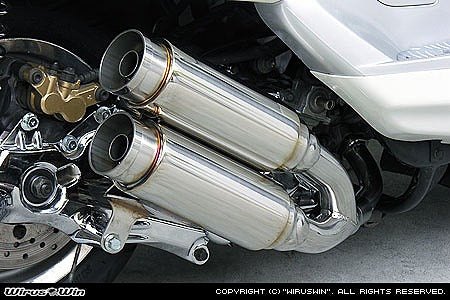 ウイルズウィン WirusWin アトミックツインマフラー バズーカ- MAJESTY250(5GM SJ) カタログ品番：P028-2019 メーカー品番：112-13-02