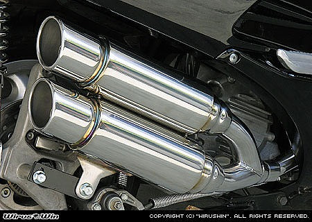 ウイルズウィン WirusWin アトミックツインマフラー ポッパー FORZA(MF06) カタログ品番：P028-2098 メーカー品番：212-13-03