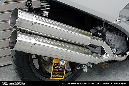 ウイルズウィン WirusWin スタイリッシュツインマフラー バズーカー FORZA(MF06) カタログ品番：P028-2100 メーカー品番：212-14-02