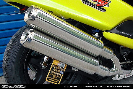 ウイルズウィン WirusWin スタイリッシュツインマフラー ジェット MAJESTY125 カタログ品番：P028-2038 メーカー品番：142-14-04