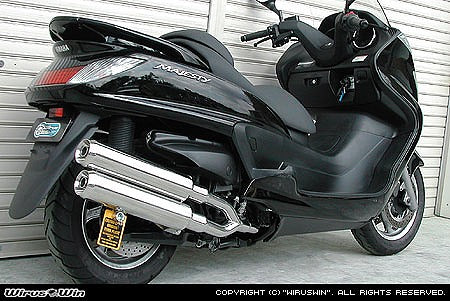 ウイルズウィン WirusWin スタイリッシュツインマフラー ジェット GRANDMAJESTY250 カタログ品番：P028-2006 メーカー品番：122-14-04