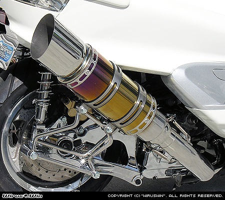 ウイルズウィン WirusWin ビーストショートマフラー タイプE 焼色 GRANDMAJESTY250 カタログ品番：P028-2001 メーカー品番：122-16-10