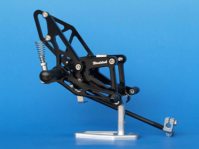 ウッドストック ウッドストック ステップキット 5POS BLK ZX-6R 07-08 カタログ品番：P029-2296 メーカー品番：WBS-K18-BB