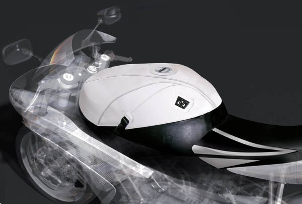 バグスター BAGSTER タンクカバー グリーン ブラック ホワイト ZRX1100 1200S R カタログ品番：1337AB メーカー品番：1337AB