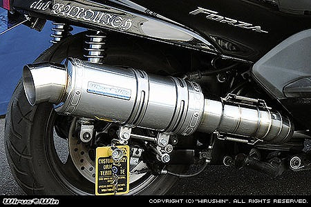 ウイルズウィン WirusWin プレミアムマフラー ステン FORZA(MF08) カタログ品番：P029-8014 メーカー品番：222-26-01