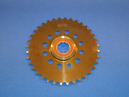 BATTLE.F バトルファクトリー リアスプロケット ベアリング 415-36T RS125 カタログ品番：P030-2041 メーカー品番：BA25-36