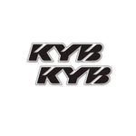ファクトリーエフェックス ファクトリーFX フォーク スイングアームデカール KYB ブラック カタログ品番：P030-6808 メーカー品番：FX10-44002