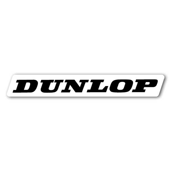 ファクトリーエフェックス ファクトリーFX レーシングステッカー each DUNLOP ホワイト 22cm カタログ品番：P030-6692 メーカー品番：FX04-2670-1